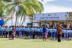 The Light for Learning project installed solar systems for 8,095 homes and 273 community facilities across Huon Gulf District